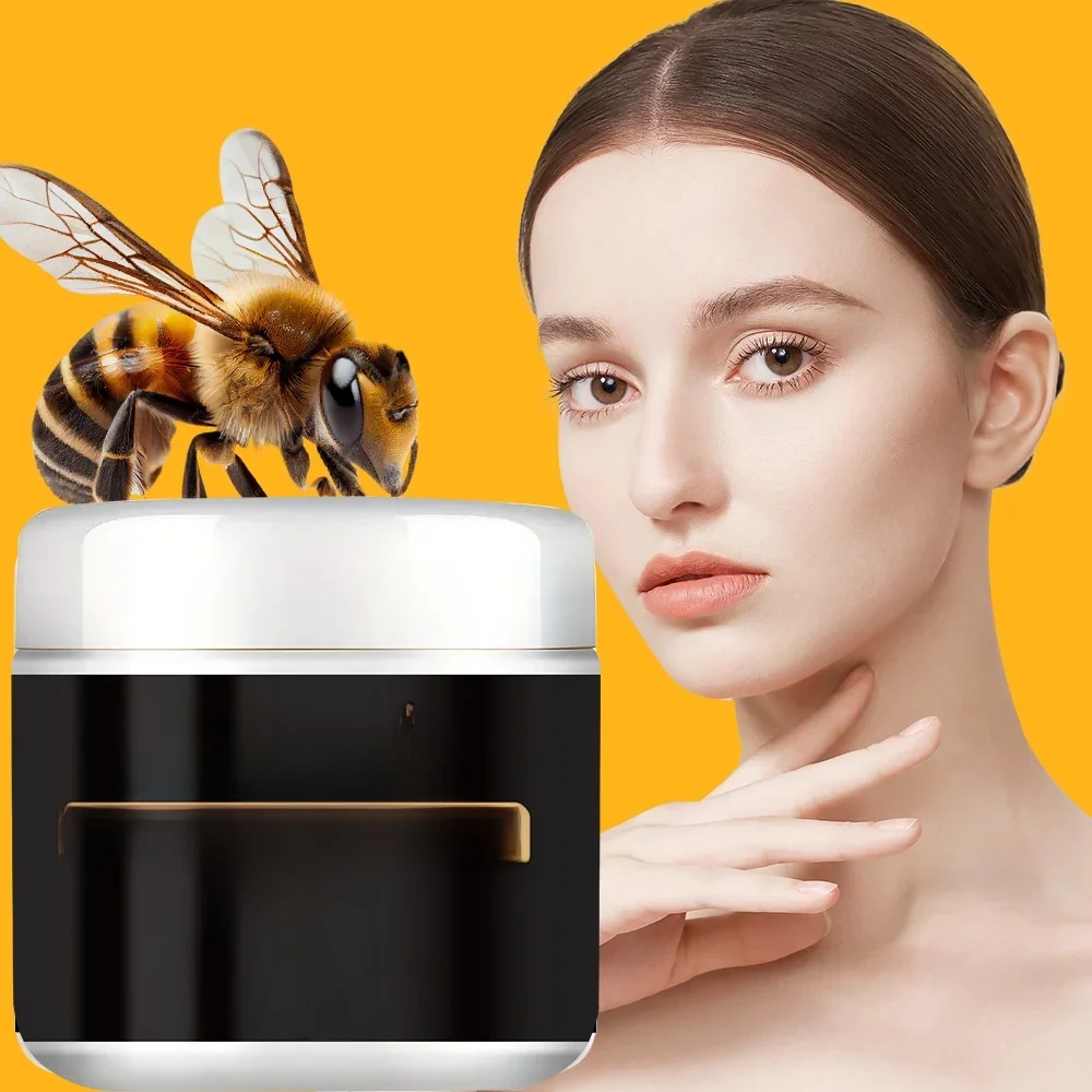 Crème pour le visage anti-rides au venin d'abeille, raffermissante, Anti-vieillissement, estompe les ridules, hydratante, blanchissante, réparation, soins pour la peau, 50g