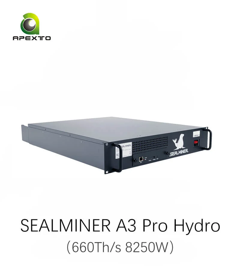 

BUY 5 GET 3 FREE Bitdeer SealMiner A3 Pro Hyd 660 TH/s 8250W Bitcoin Miner NEW