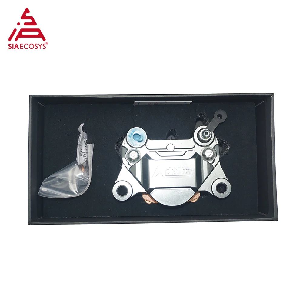 

Adelin ADL-28 Universal Hydraulic Brake Caliper Dual Piston Forged Aluminum Alloy Suitable for Motorcycle Brake Calipers