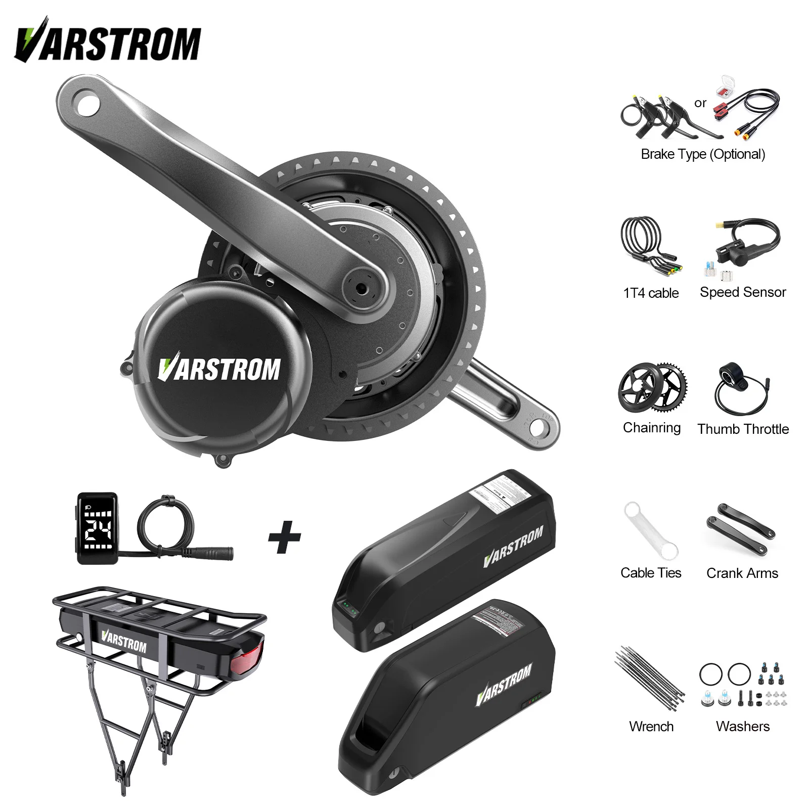 [Versand aus Polen] TONGSHENG Mittelmotor-Drehmomentsensor E-Bike-Umbausatz, Elektromotor für E-Bikes TSDZ2 TSDZ2B TSDZ8 TSDZ16 48V 500W 750W 1000W, Elektrofahrrad für BB-Größe 68-73mm, eMTB