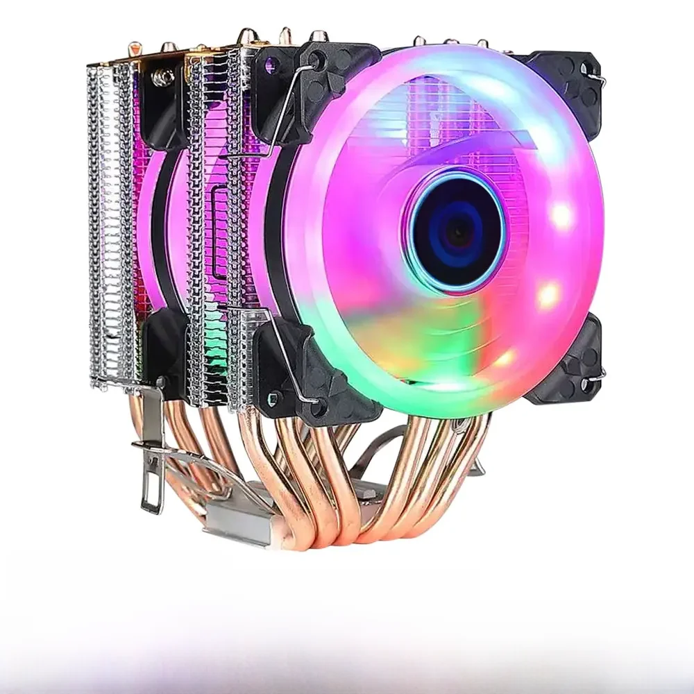 CPU Cooler CPU Cooling Fan 3pin For Intel LGA 2011 X99 X79 Processor Cooler Silent Radiator For x99 motherboard lga 2011-3