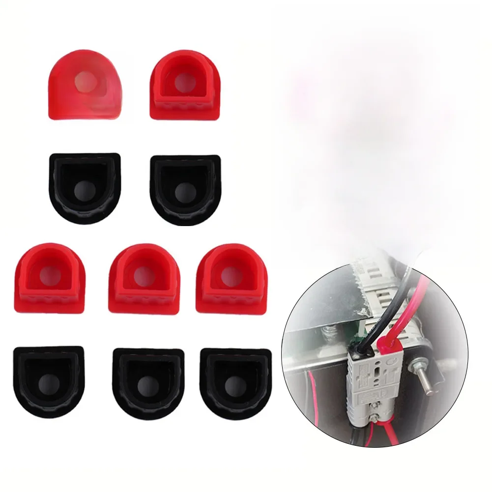 10 Stück wasserdichtes Netz stecker kabel rot schwarz fester Stecker 50a-350a Material Kabels chutz