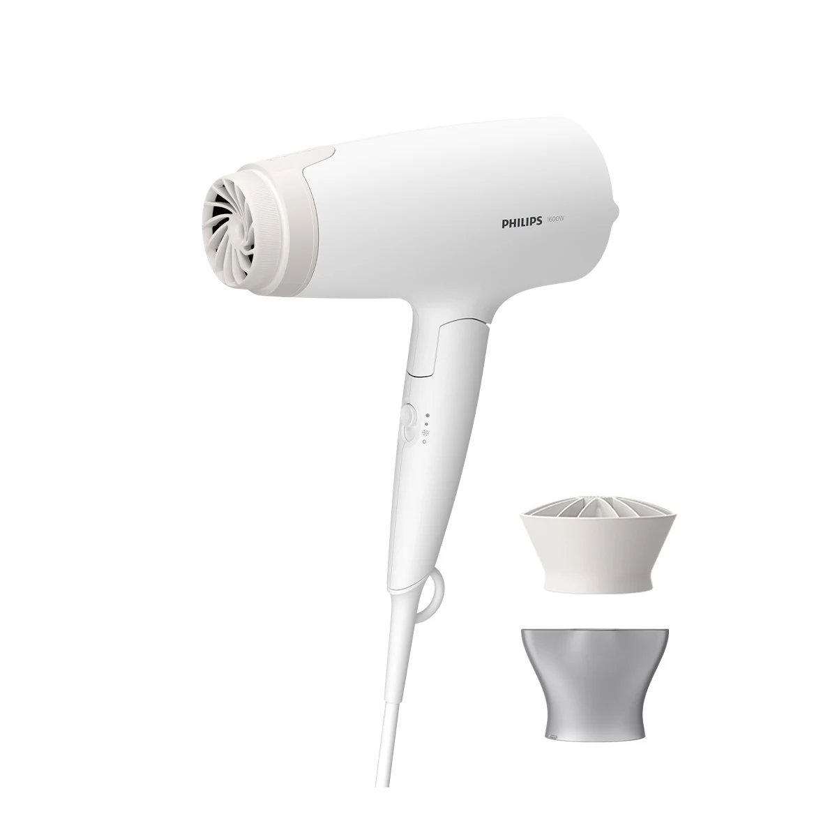 Philips Series 3000 Dual AirCare Hair Dryer BHD308/69, Silk White