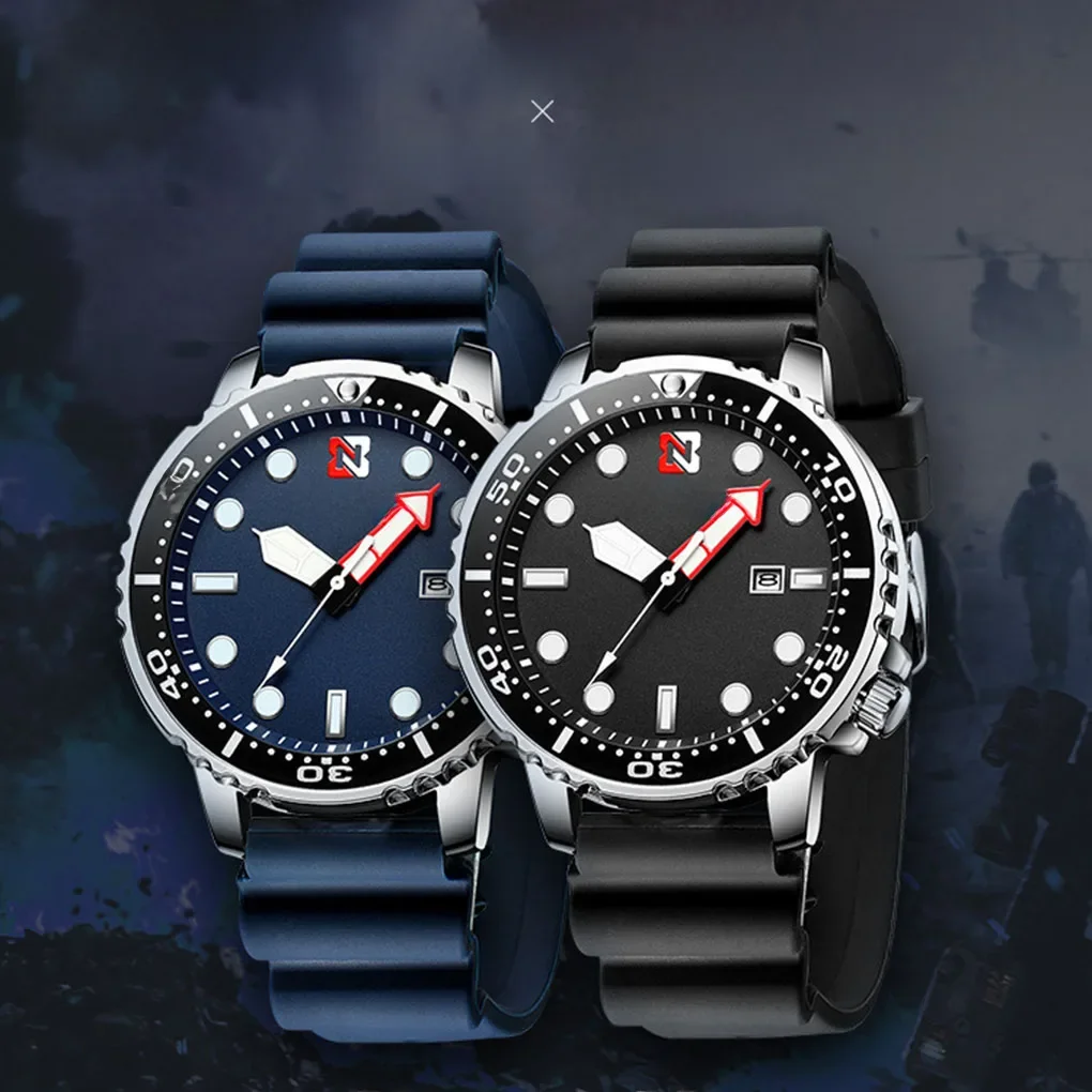 Männer Uhr Kleid Ornament schick einfarbig multifunktion ale Mann Armbanduhr Festival Geschenk Mode