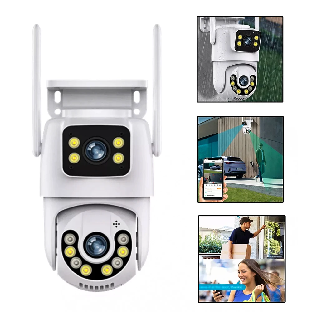 External Camera Ip The Waterproof 4MP Wifi Ptz With Infrared