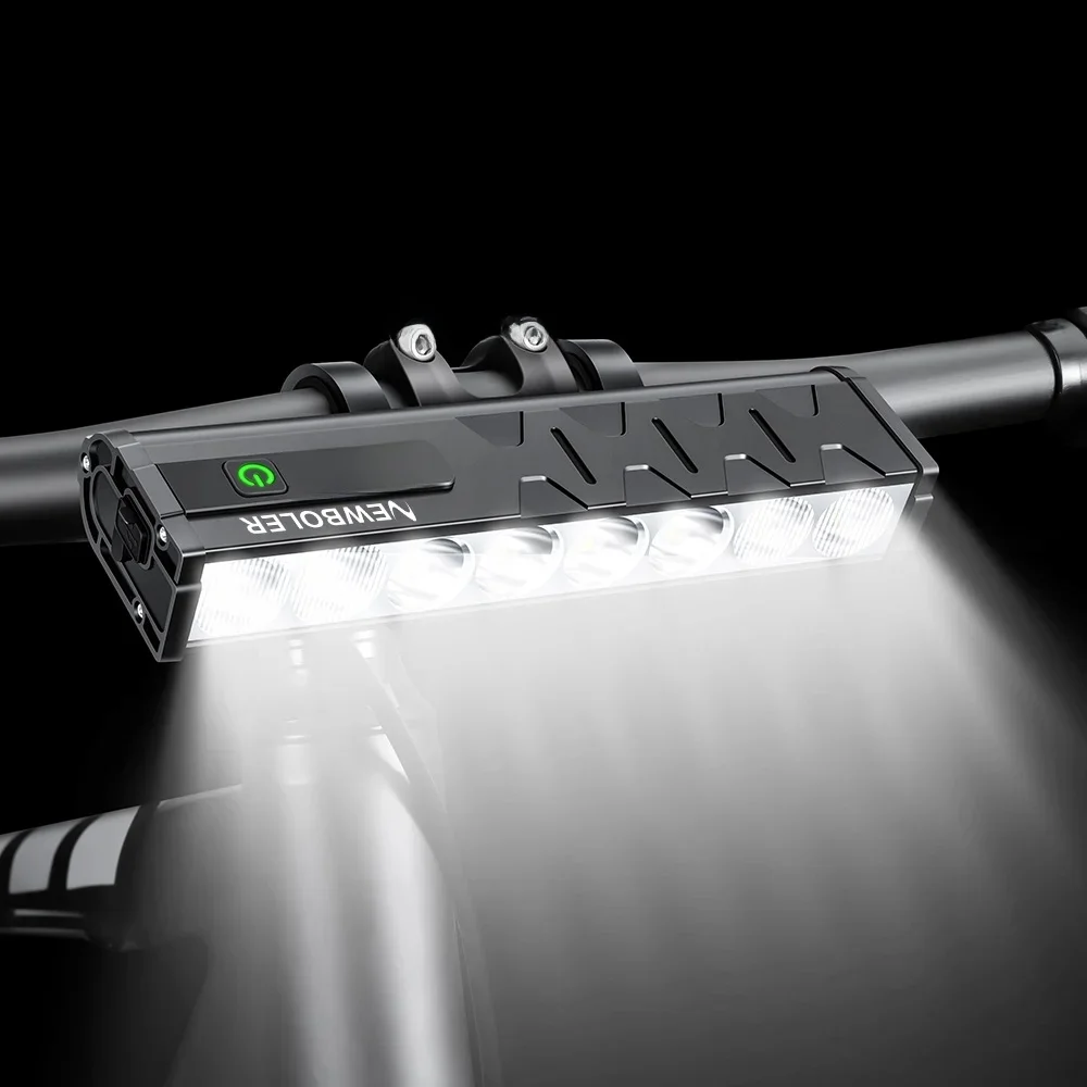 AliExpress NONE NEWBOLER Bicycle Light Front 10000mAh Bike Light 6000Lumen Waterproof USB Charging MTB Road Cycling Lamp Bike Accessories