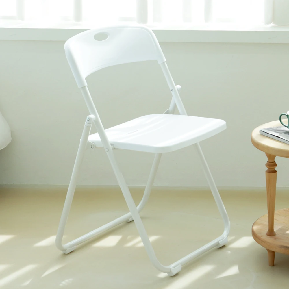 Easy Life Backrest Folding Square Chair Cot Aid Folding Chair Office Home Use (New Product)