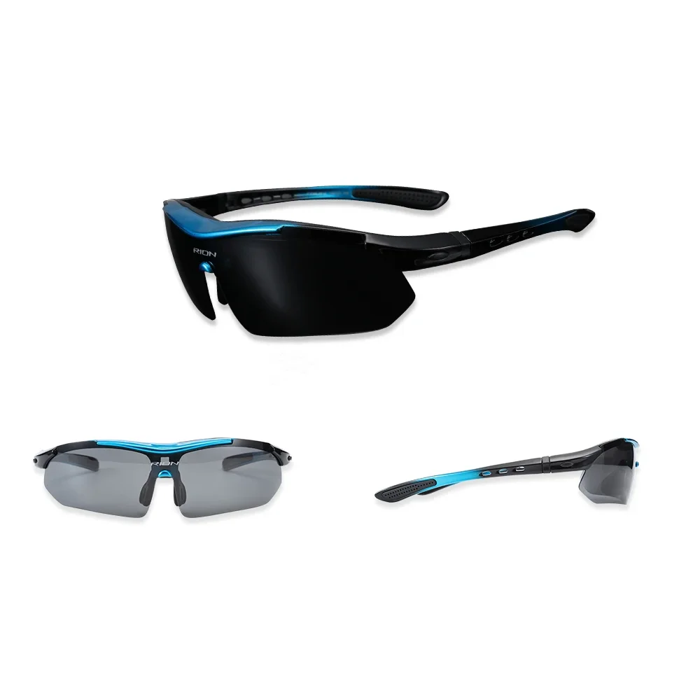 RION Men Cycling Glasses Women Sun Protection Glasses Cycling Eyewear Hiking Pro Outdoor Sport Goggles Lightweight Road Running