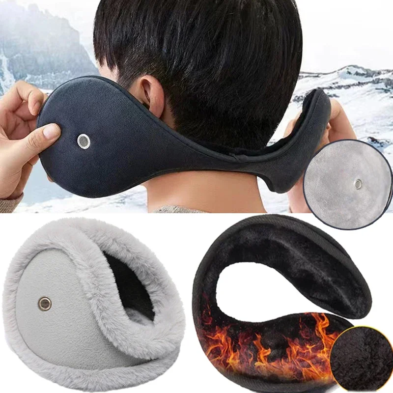 AliExpress Warm Thicken Velvet Earmuffs Winter Outdoor Cycling Fleece Men Women Ear Cover Protector Plush Soft