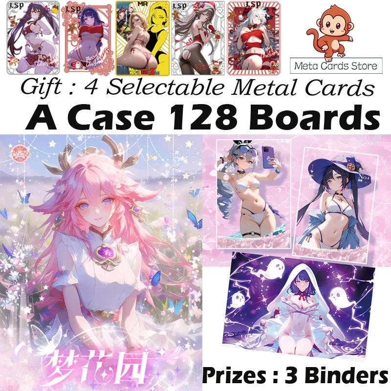 New Waifu Board Goddess Card SPRING DREAM GARDEN Hobby Anime Collection Card CCG Game Rare Card LSP Card Toys Gifts