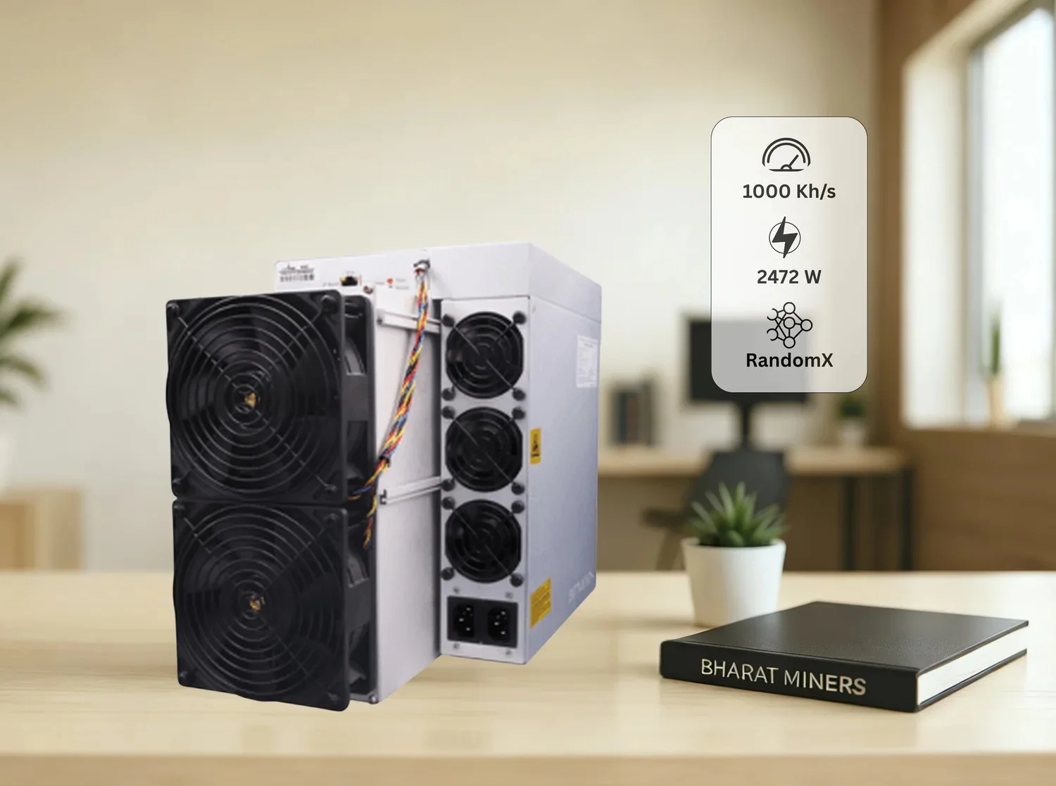 

Buy 2 Get 1 Free Bitmain Antminer X9 1MH/s Monero XMR (RandomX) Miner