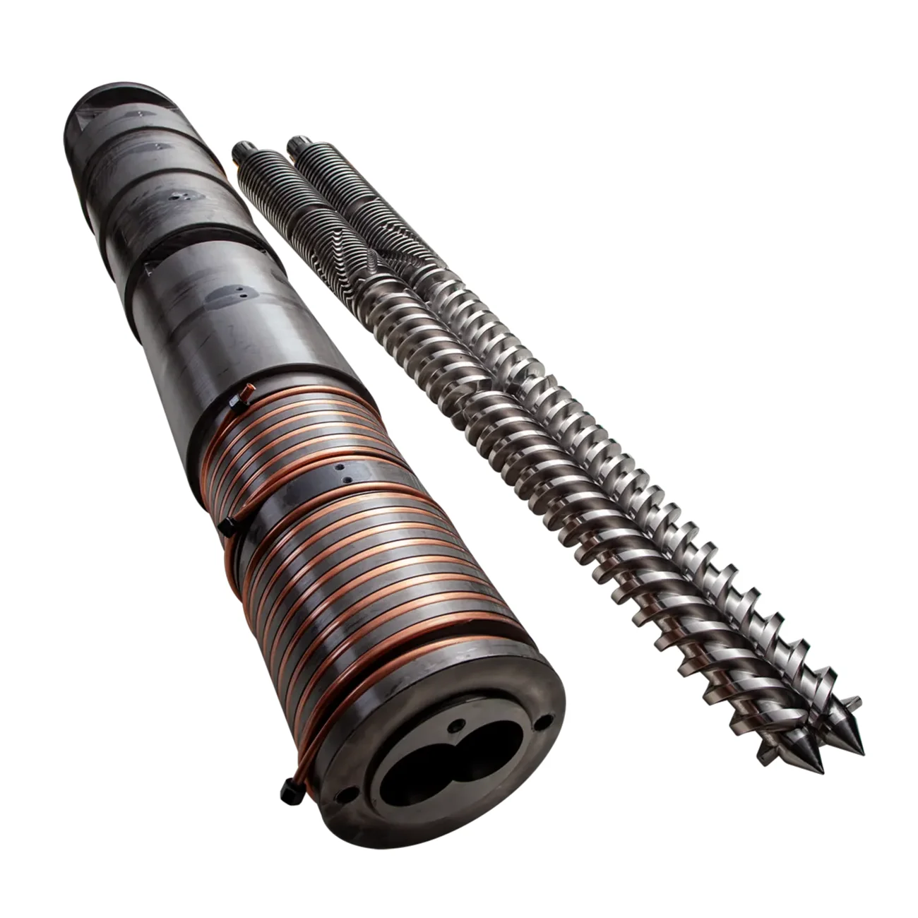 Индивидуальная услуга инъекционного винта с вольфрамовым покрытием для длительного срока службы, высокоэффективная обработка и литье пластика