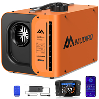 12V/24V/240V Mudiro 8KW Diesel Heater with CO Protection (Auto Shut-off & Alarm), Thermostat, TFT Display- for Camping, RV, Tent