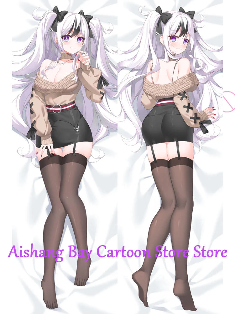 

Anime Dakimakura Pillow Kms Elbe 2-Side Print Pillowcase Hugging Body Cushion Cover Otaku Waifu