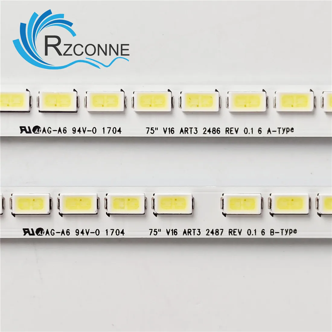 LED backlight strip 57 lamp for 75UH5C 75UH6550 75UM3D 75PUF7101 75BDL3050Q 75UH780 75SJ95 75