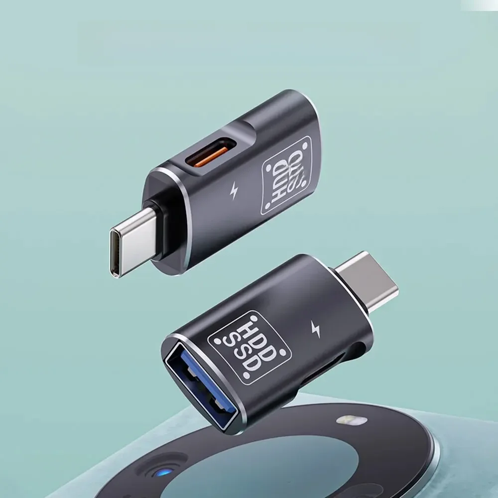 Tipo C OTG adaptador para Macbook, USB-C macho para USB 2.0 conector fêmea, Xiaomi, HUAWEI, Samsung