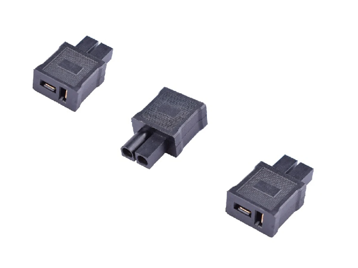 1/2/3 Pcs No Wire Connector Tamiya Male to Deans Style T Plug Female One Piece Adapter for RC hobby Battery Charger Motor ESC