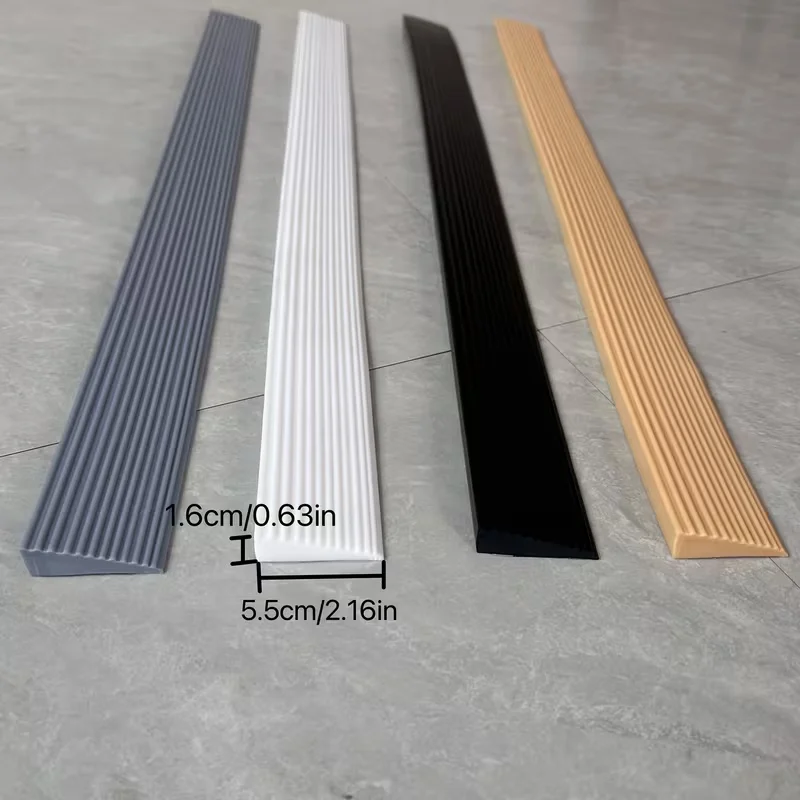 1PC 80cm/31.49inch Multi purpose ramp pad - self-adhesive, durable, anti slip, suitable for sweeping robots, shopping carts