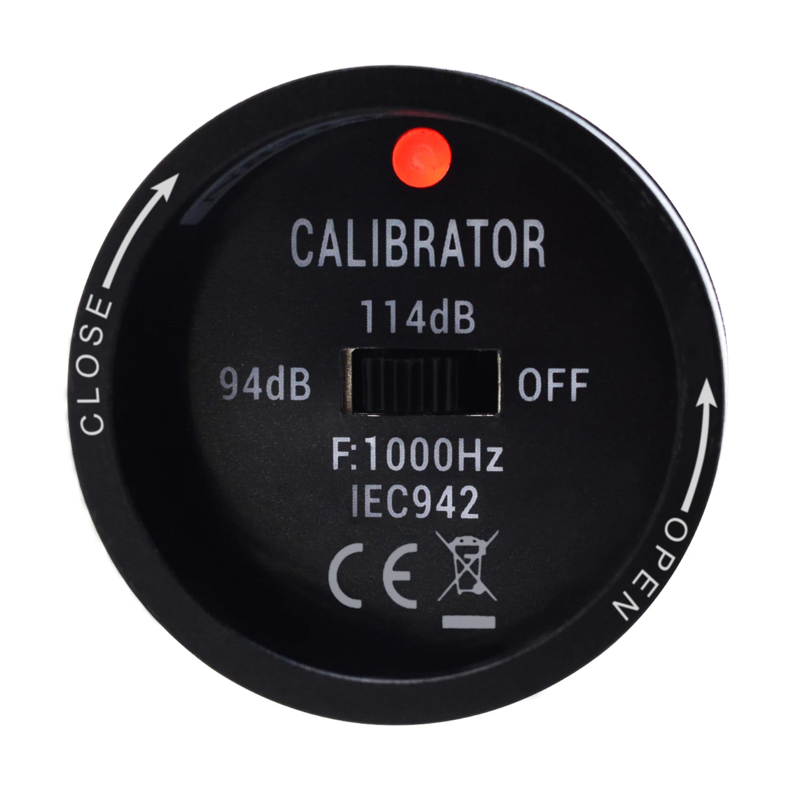 Digital Sound Level Meter Calibrator 94dB 114dB For 1/2\