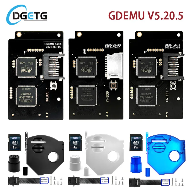 

GDEMU 5 20 V5.20.5 Optical Drive Emulation Board and Remote Card Mount Kit for DC Console For SEGA Dreamcast gdemu GDU DC VA1