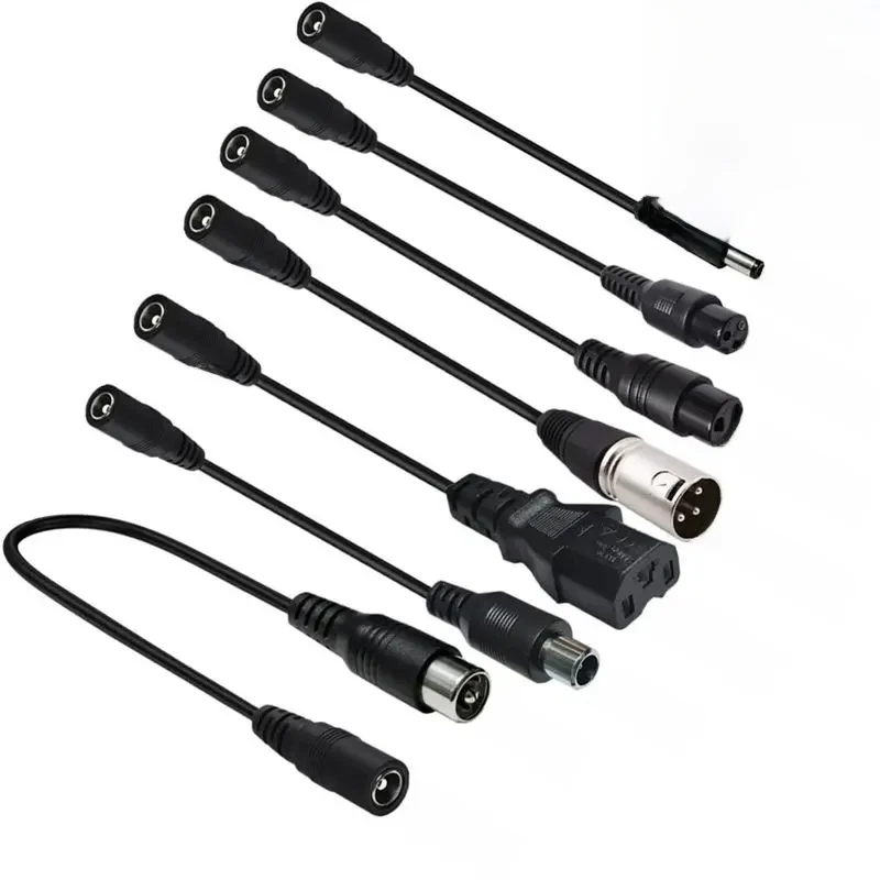 22 # 20 # Noyau en cuivre DC5521 femelle vers vidéo/tête de produit/tête d'aviation/RCA/XLR Balance voiture ligne de Conversion de véhicule électrique