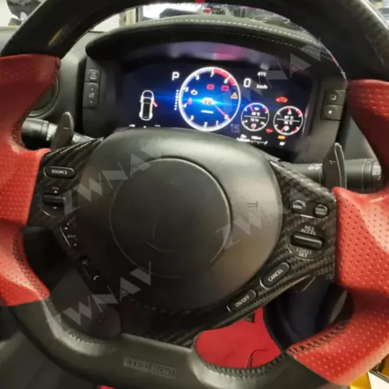 

12,3-дюймовый ZWNAV OEM автомобильный спидометр для Nissan GTR 2008-2023, ЖК-дисплей, цифровой кластер, приборная панель