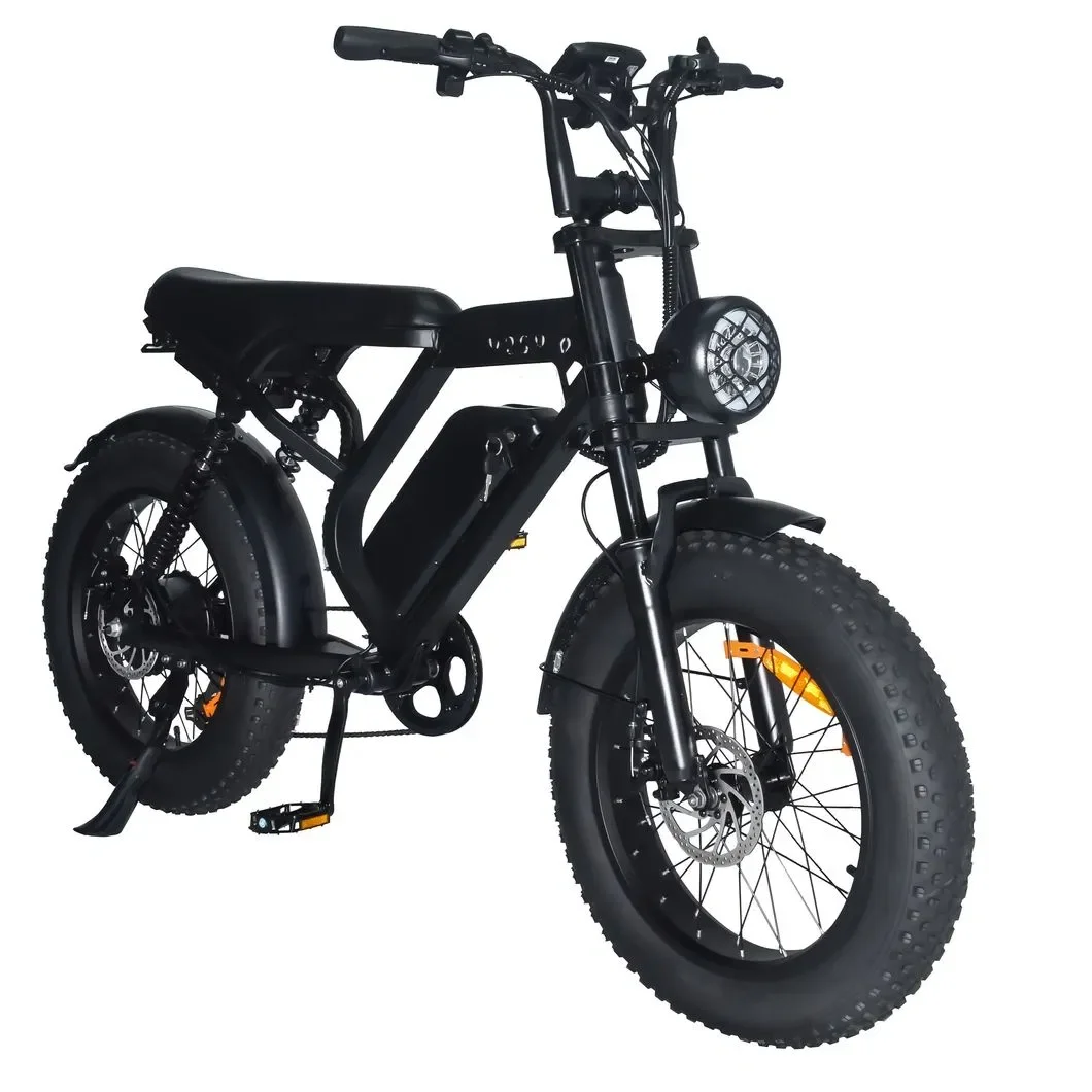 BRAND NEW 20-Inch wide tire electric motorcycle 36V/48V 250W-750W 40-60km/h disc brake, LCD screen, aluminum fork, electric bicycle