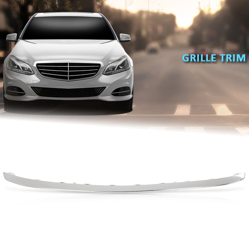 

Grille Trim Grill Fit for 2014-2016 Mercedes E Class 2128852474 Sedan Mercedes-Benz E350 2128852474 Mb1044115 Lower Decor Panel
