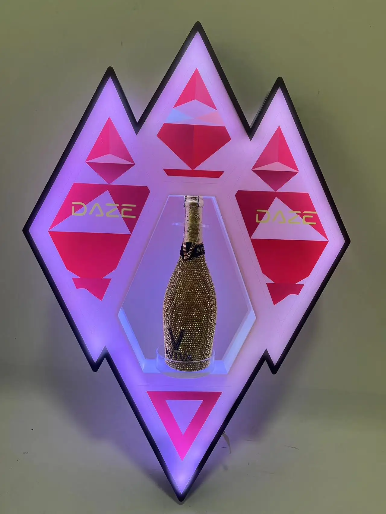 ANGEPASST FORM LED FLASCHE PRESENTER FÜR NACHTCLUB