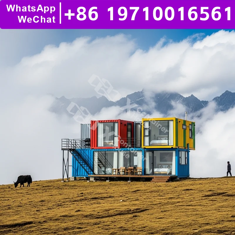 

Container House Detachable Modules Best Urban Living Fabricated Homes Flat Pack Home Insulation Steel Structure Prefabricated