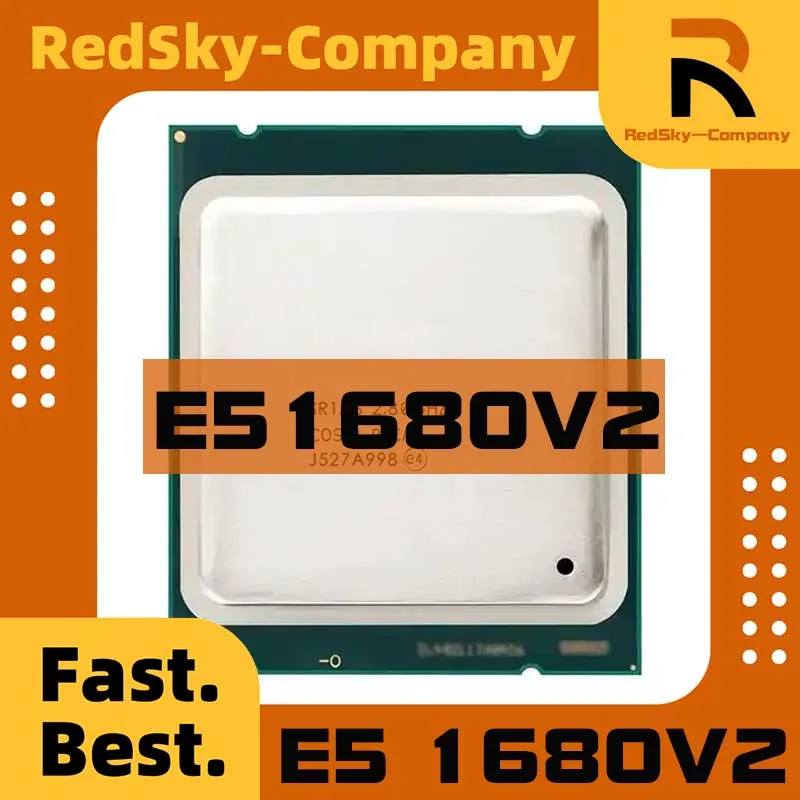 1pcs/lot perfect test E5-1680 V2 E5 1680 V2 3.0GHz 8-core 25MB E5-1680V2 E5 1680V2 FCLGA2011 130W 22nm CPU Processor