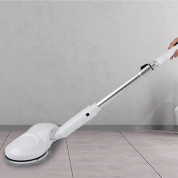 R Shinoil Mop Water Mop Cleaning Power Spinning Self Standing Front LED Battery Remaneness Display Low-noise Electrode Fibered Pad korean manufacturing SDC-W8000NK