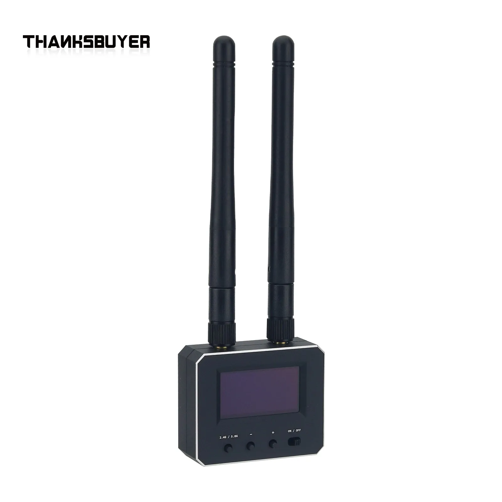 Thanksbuyer Scanner 2.4G/5.8G Frequency Scanner for FPV Drone with 2.4G/5.8G Dual Band Antenna