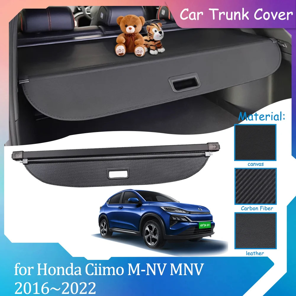 Car Trunk Covers for Honda Ciimo M-NV MNV 2016~2022 Luggage Curtain Shelter Privacy Partition Retractable Cargo Pad Accessories