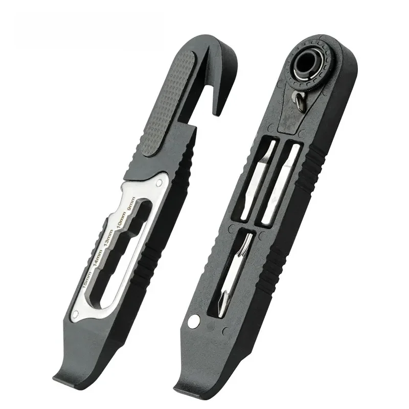 AliExpress DEEMOUNT Compact Mountain Bike Multi-function Fixing Tool Set Nylon Bicycle Tire Changing Tool PH2 Screwdriver T25 Torx Wrench Allen Key