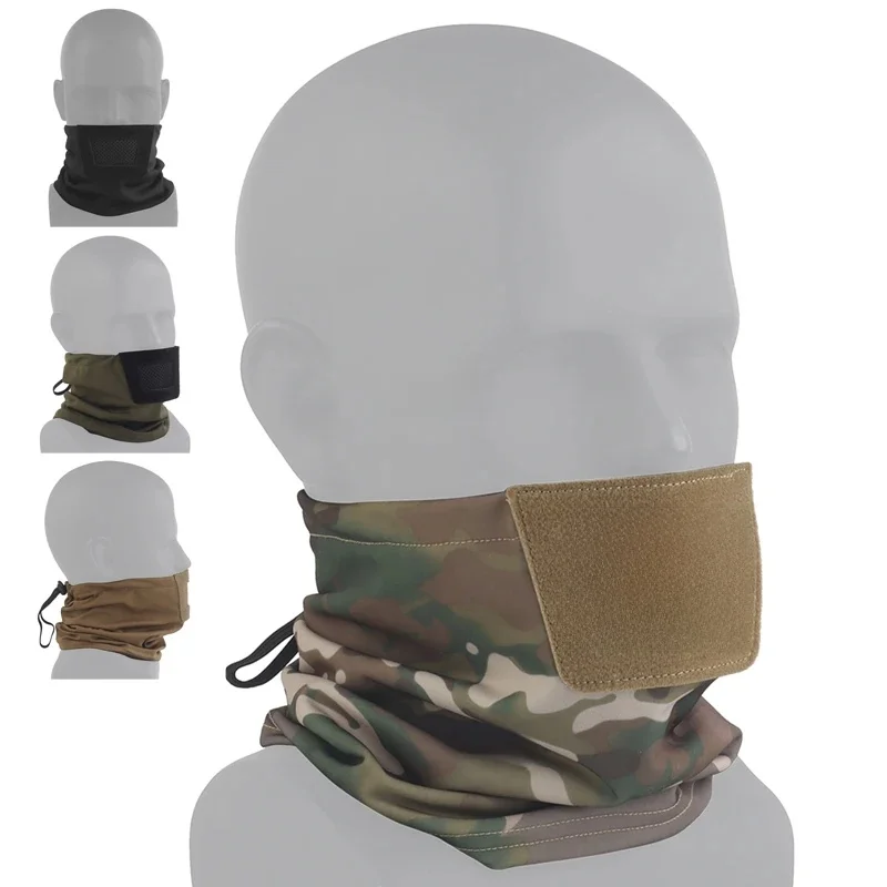 AliExpress NONE Paintball Protection Mask Padded Mesh Breathable Half Face Hiking Camping Sports Scarf Mask Cycling Shooting Windproof Masks