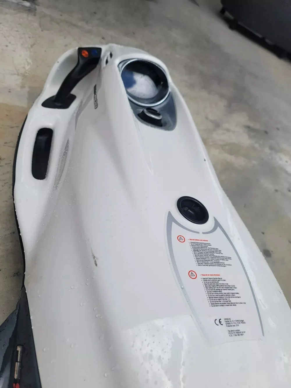 Used clean Seabob F5sr White 6h