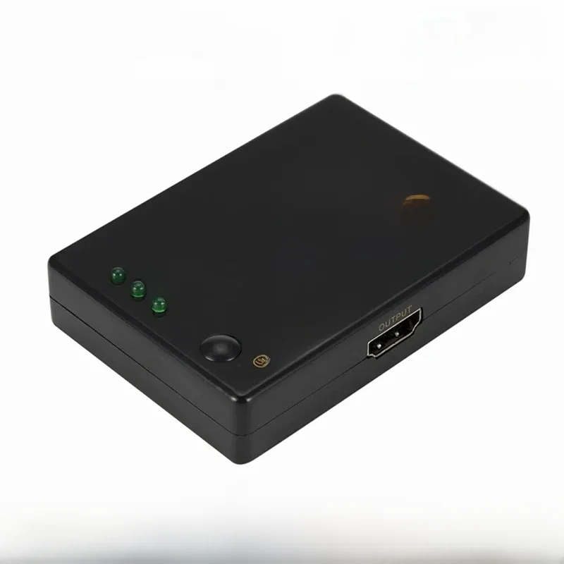 Hdmi-compatível com switcher 4k 3 em 1 saída full hd 1080p divisor de cabo de vídeo 1x3 hub