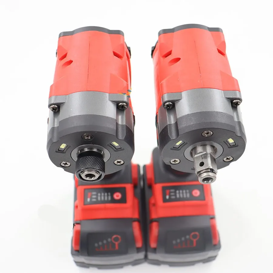 Imagem -04 - Bateria Milwaukee Adequada em Chave de Impacto Martelo Chave de Impacto Driver sem Fio 500n.m Reparo de Carro Chave de Fenda Elétrica 2