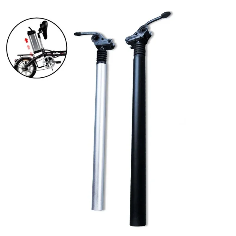 AliExpress Electric Folding Bike E-Bike Shock Seatpost 25.4mm 27.2mm 28.6mm 31.8mm 33.9mm Bicycle Folding