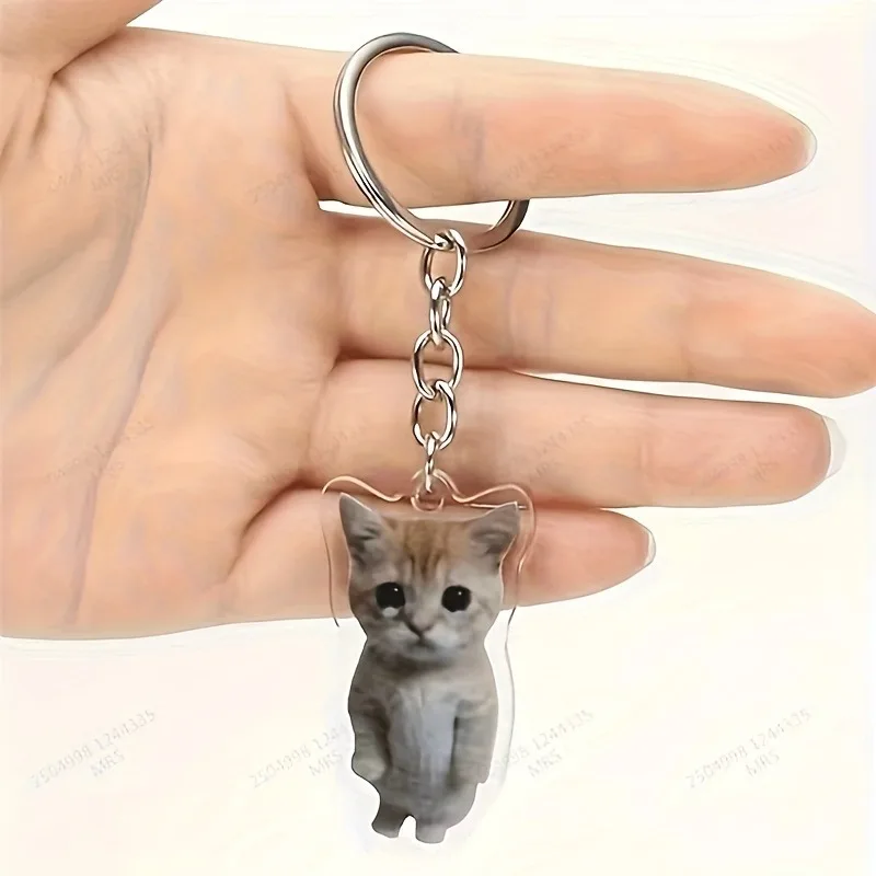 A Custom, Personalized Acrylic Keychain — Non-Plated, Universally Applicable, Unique, and Bespoke — An Ideal Anniversary Gift