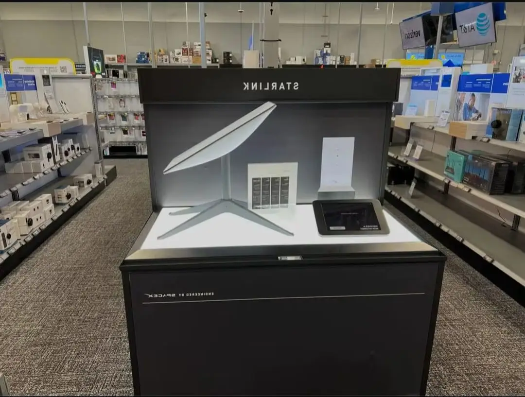 Brand New Starlink satellite Internet kit V2 with rectangular dish router and pipe adapter Buy 2 Get 1 Free Promo