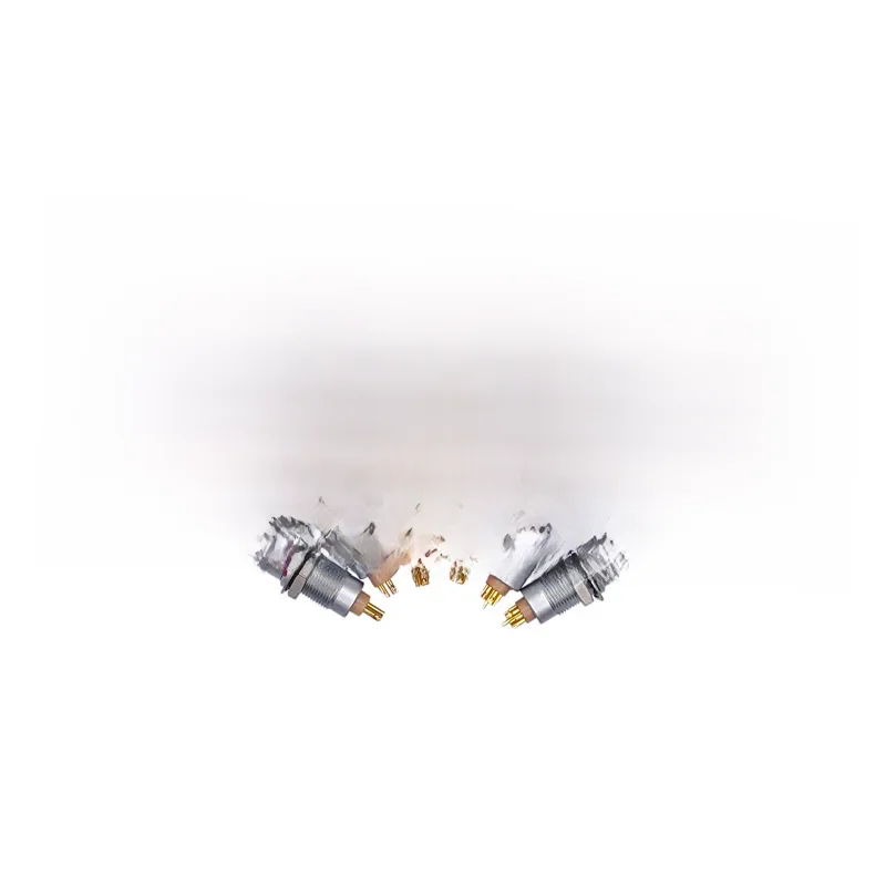 1 jeu de connecteurs 0B 2 3 4 5 6 7 9 broches, prise FGG pour dispositif sonore, prise circulaire en métal, connecteur de câble, prise EGG