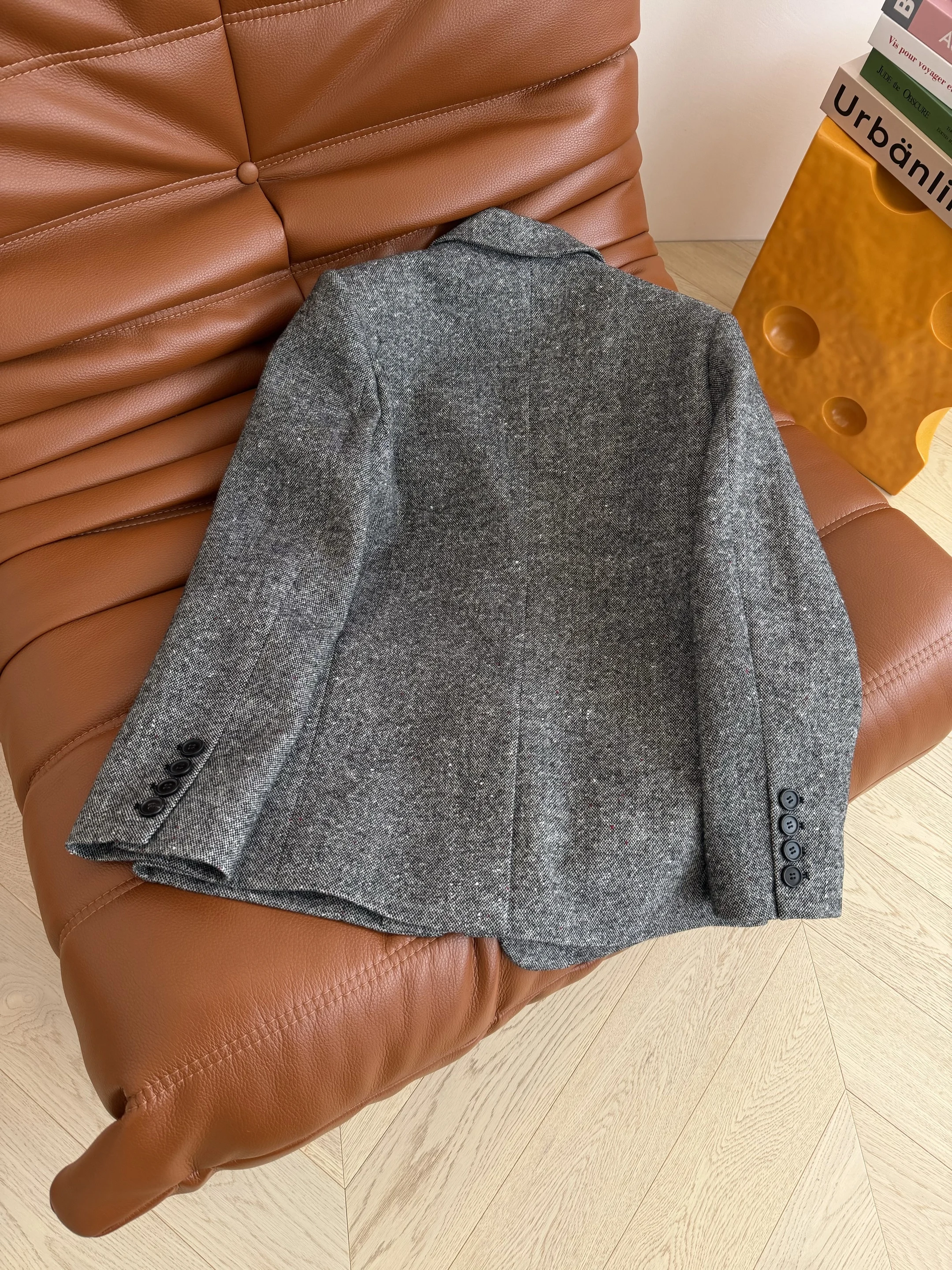 

2025 New and Comfortable Classic Style High Quality Three-dimensional Cut Single-breasted