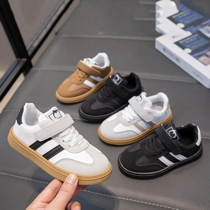 2025 printemps enfants baskets filles mode conseil chaussures garçons anti-dérapant chaussures d'école mode doux baskets pour garçons enfants