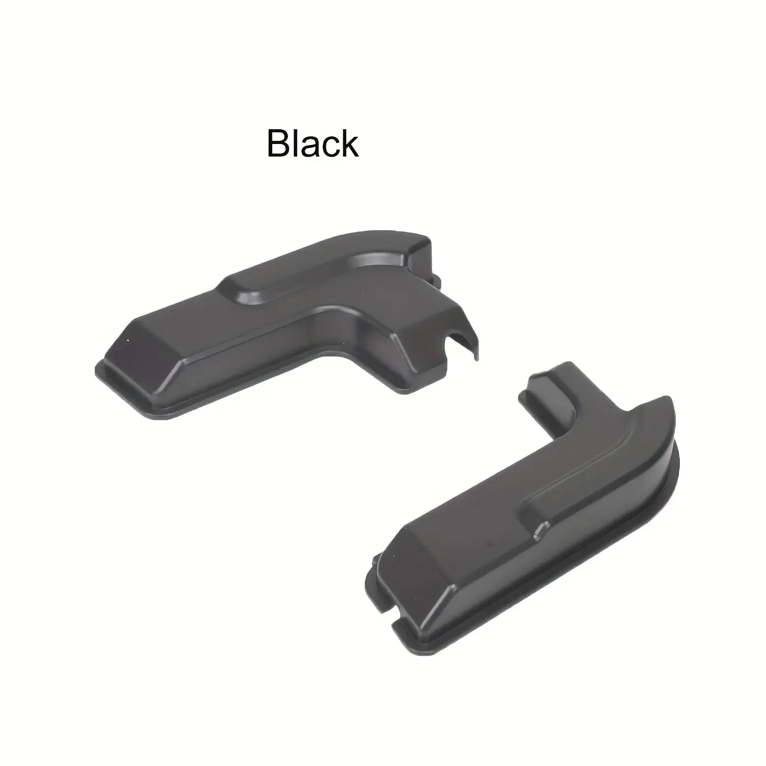 Rear Defogger Cable Cover Set of 2 - Black Carbon Fiber ABS Plastic Peel-and-Stick Car Interior Moulding, Sun Protection Wire Concealment Accessory for Jeep Wrangler (JL), Wrangler 4xe 2018-2026 Automotive Car Accessories