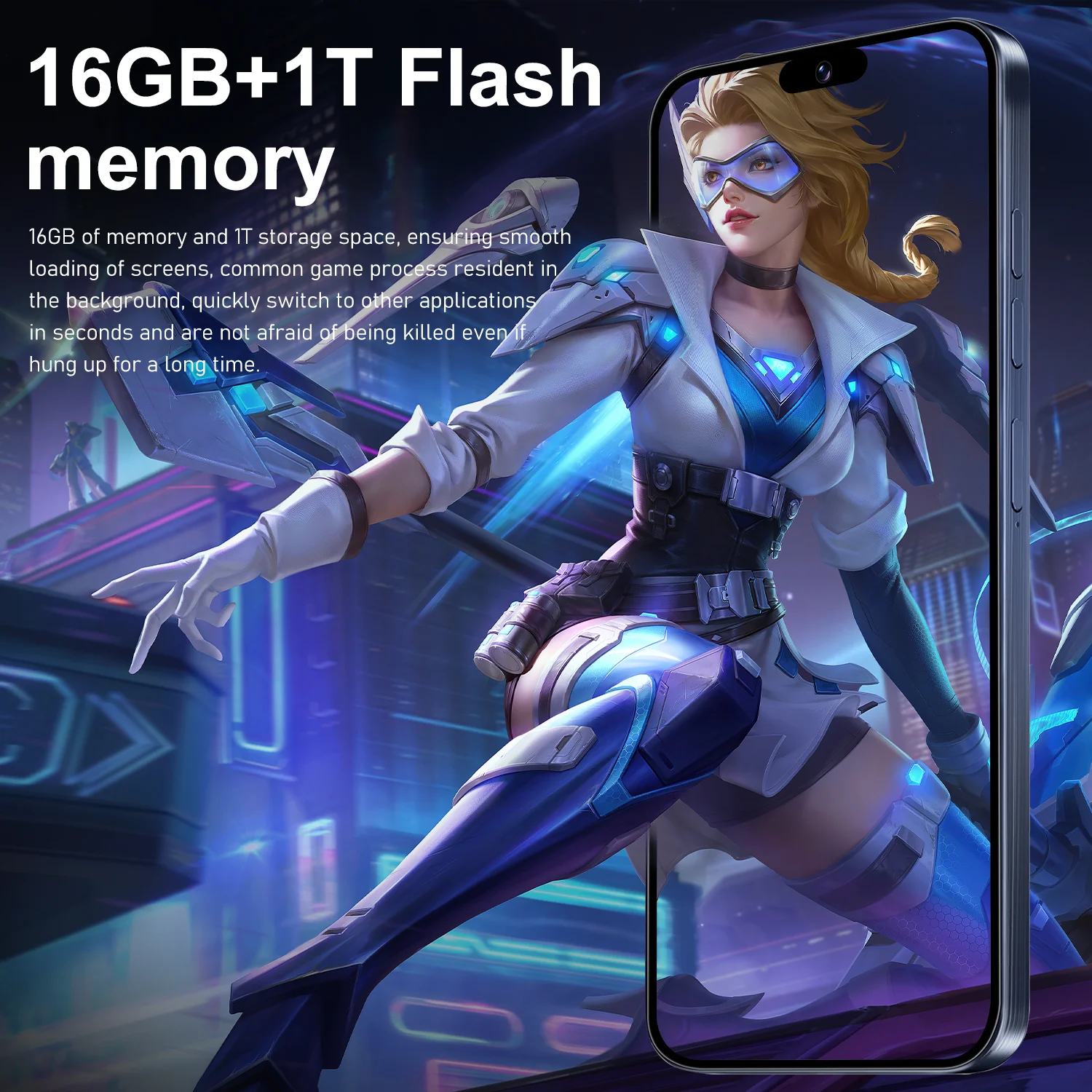 2025 Hot Original For Brand I16 Pro Max 6.8inch Full Screen 22G+2T Smartphone 5G moblie phones unlocked global 108MP HD Camera