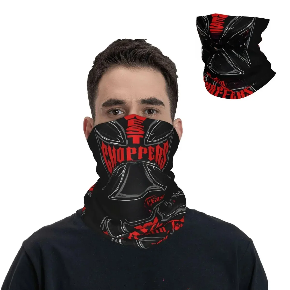 AliExpress TOBFATION Merch Motocross Bandana Neck Gaiter Printed West Coast Choppers Wrap Scarf Multi-use Balaclava Cycling Unisex Adult Breathable