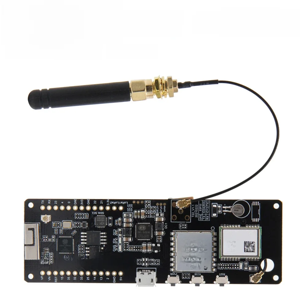 LILYGO® T-Beam V1.2 Moduł ESP32 LoRa LoRaWAN daleki zasięg 433MHz 868MHz 915MHz ESP32-DOWDQ6 płyta rozwojowa GPS WIFI AXP2101 — zdjęcie 2