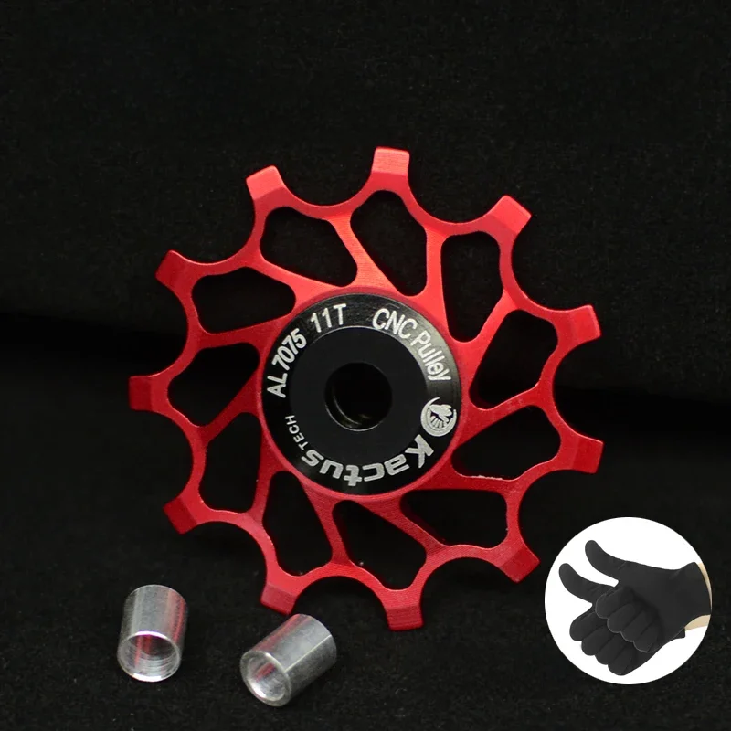 AliExpress KACTUS TECH KTPL 11TS Rear Derailleurs Pulley Ceramic Bearing Buicycle11T Deep Tooth Guide Wheel Extra Light about 10g  Installation 4/5/6MM